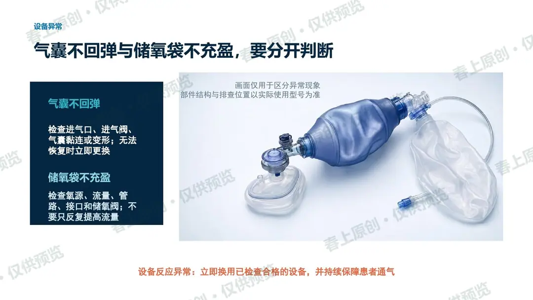 简易呼吸器使用注意事项预览第22页